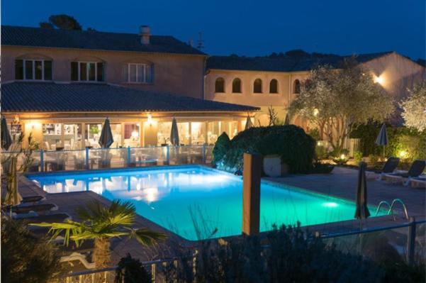 Logis Hostellerie De L'Abbaye Le Thoronet Dış mekan fotoğraf
